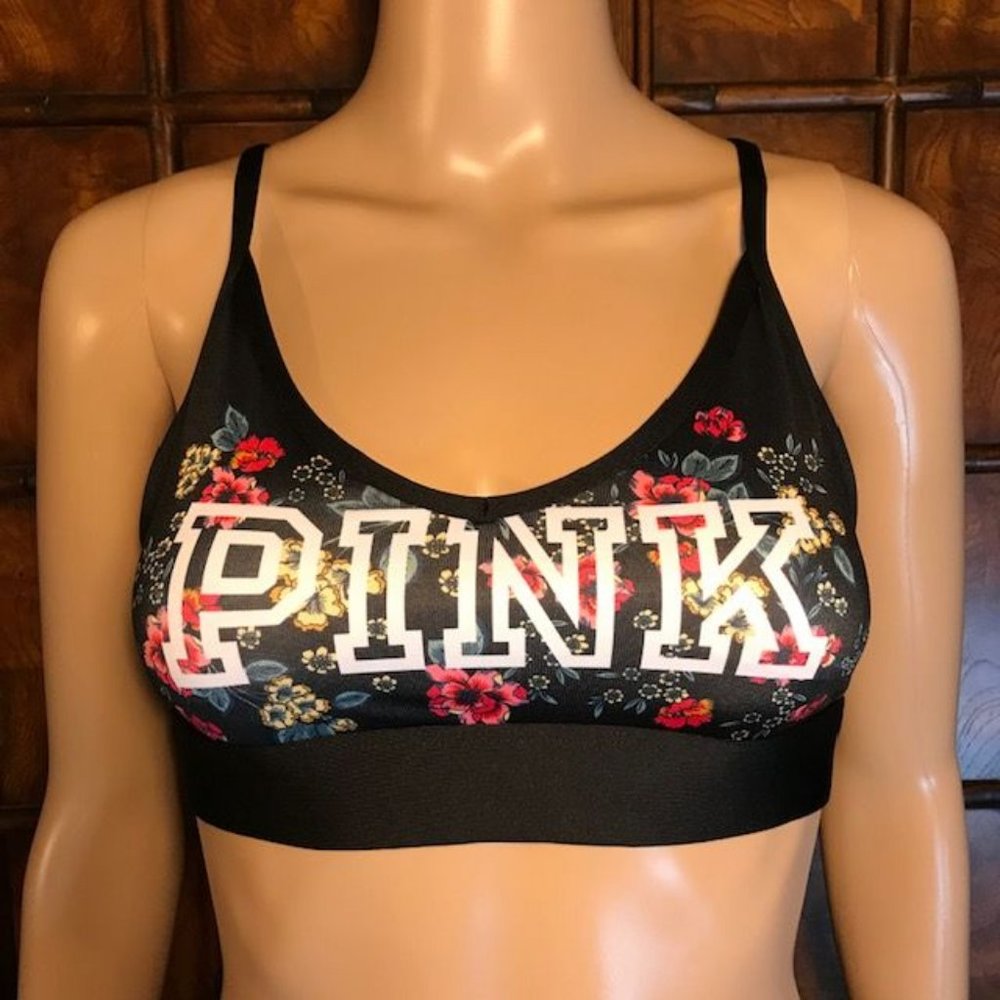 Victoria's Secret PINK Bitsy Floral Racerback Bra